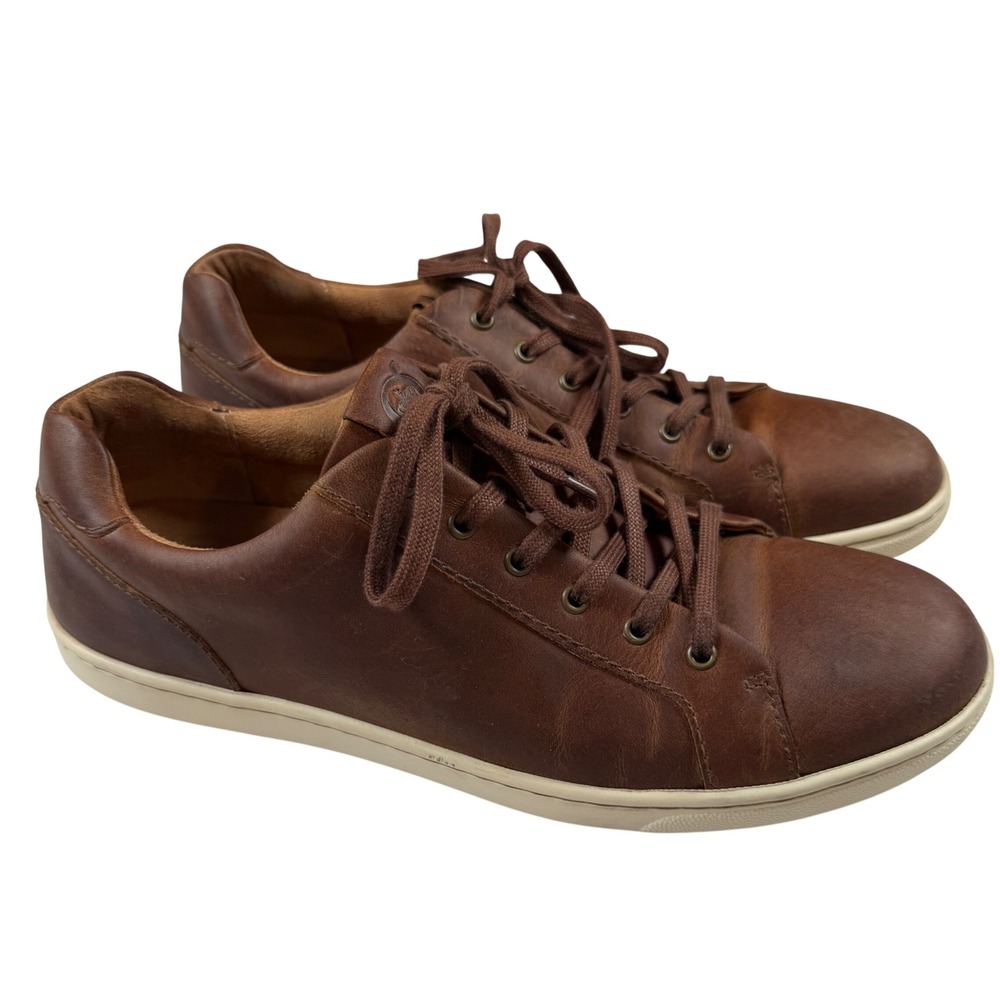 Born Allegheny II Mens Brown Leather Lace Up Sneakers BM0007480 Size 12M
